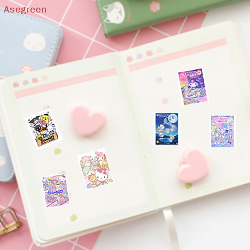 asegreen-สติกเกอร์โปสเตอร์-ลายการ์ตูนสุนัข-kulomi-pacha-dog-cinnamon-น่ารัก-สําหรับติดตกแต่งเครื่องเขียน