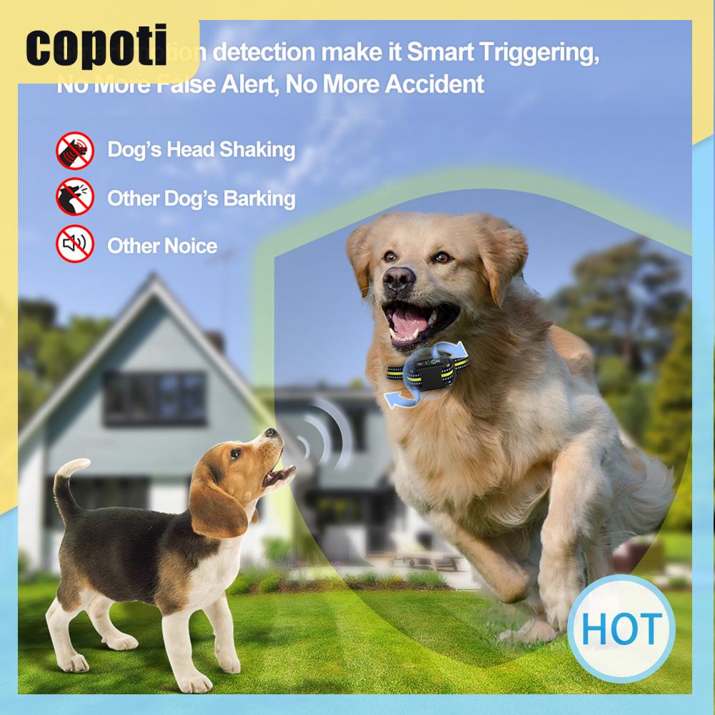 copoti-ปลอกคอกันสุนัขกัดอัตโนมัติ-กันน้ํา-ipx6-500mah-สําหรับบ้าน