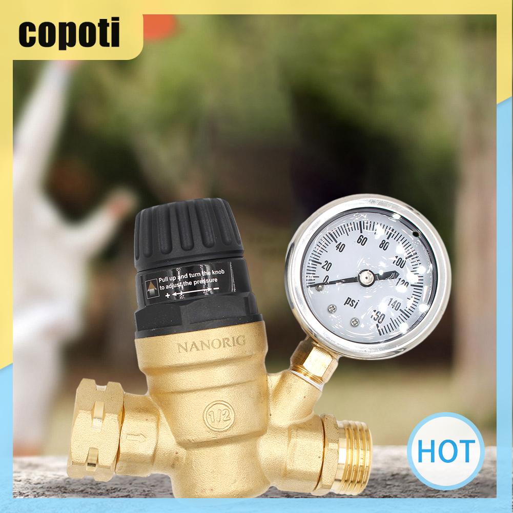 copoti-เครื่องควบคุมแรงดันน้ํา-ด้ามจับทองเหลือง-ปรับได้-3-4-นิ้ว-สําหรับบ้าน