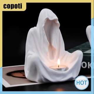 Copoti เชิงเทียนเรซิ่น ธีมฮาโลวีน สําหรับตกแต่งบ้าน