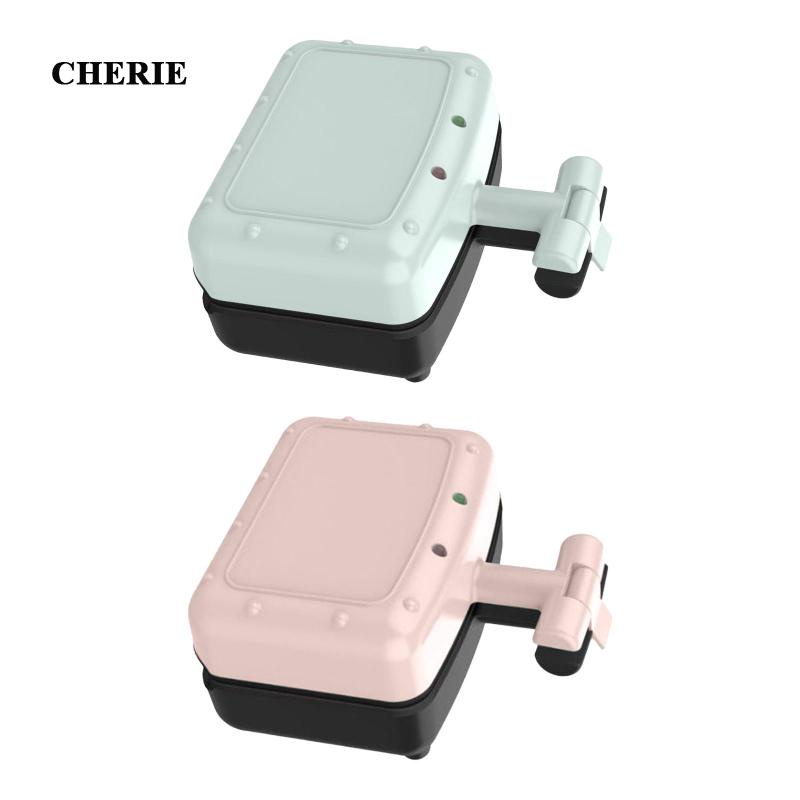 เครื่องทําแซนวิช-ขนาดเล็ก-300w-สองด้าน-ไม่เหนียวติด-สําหรับทําอาหารเช้า