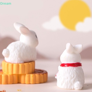&lt;Dream&gt; ตุ๊กตากระต่ายเรซิ่น ขนาดเล็ก สําหรับตกแต่งบ้าน