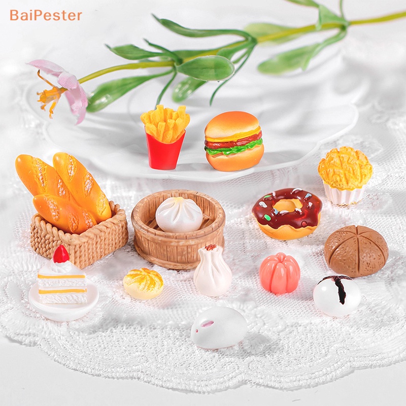 baipester-ขนมปัง-แฮมเบอร์เกอร์-โดนัทจําลอง-เครื่องครัวจําลอง-ของเล่นสําหรับเด็ก