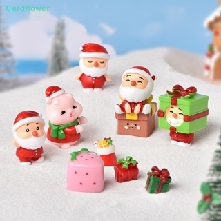 &lt;Cardflower&gt; รูปปั้นคนพิกกี้ คนแก่ คริสต์มาสน่ารัก ขนาดเล็ก สร้างสรรค์ DIY สําหรับตกแต่งสวน ของเล่นเด็ก ลดราคา