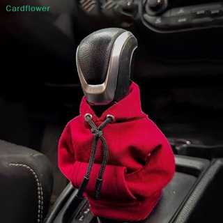&lt;Cardflower&gt; ปลอกสวมหัวเกียร์รถยนต์ มีฮู้ด ลายตลก ลดราคา