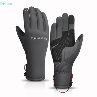 &lt;Dream&gt; ใหม่ ถุงมือ ผ้าฟลีซ กันน้ํา กันลม ให้ความอบอุ่น เหมาะกับการเล่นสกี เล่นกีฬากลางแจ้ง สําหรับผู้ชาย และผู้หญิง