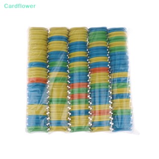 &lt;Cardflower&gt; โฟมม้วนสายเบ็ดตกปลา 100 ชิ้น