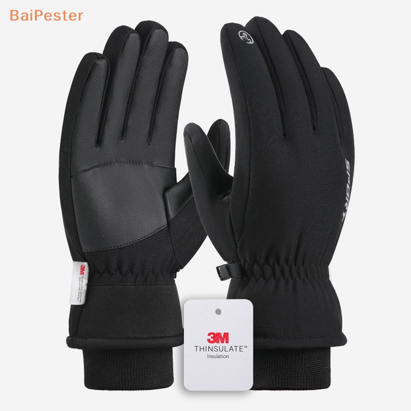 baipester-3m-ใหม่-ถุงมือกีฬาสกี-ฤดูหนาว-อบอุ่น-สําหรับผู้ชาย-และผู้หญิง-กันน้ํา-หน้าจอสัมผัส-ฤดูหนาว-ขี่กลางแจ้ง