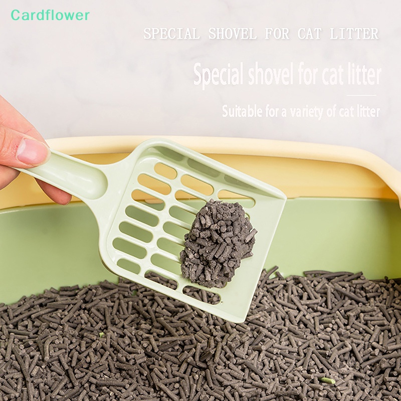 lt-cardflower-gt-พลั่วตักทรายแมว-แบบหนา-น้ําหนักเบา-ทําความสะอาดง่าย-ทนทาน-สําหรับสัตว์เลี้ยง