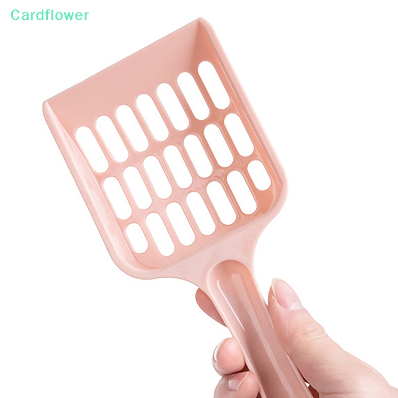 lt-cardflower-gt-พลั่วตักทรายแมว-แบบหนา-น้ําหนักเบา-ทําความสะอาดง่าย-ทนทาน-สําหรับสัตว์เลี้ยง