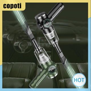 Copoti เครื่องทําความสะอาดรถยนต์ไร้สาย พร้อมตัวดูดที่แข็งแกร่ง และอุปกรณ์เสริมในรถยนต์ แบบใช้งานคู่ สําหรับบ้าน และรถยนต์ สําหรับบ้าน