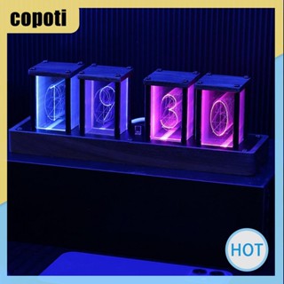 Copoti โคมไฟ LED RGB ควบคุมโทรศัพท์มือถือ หลากสี อุปกรณ์เสริม สําหรับบ้าน