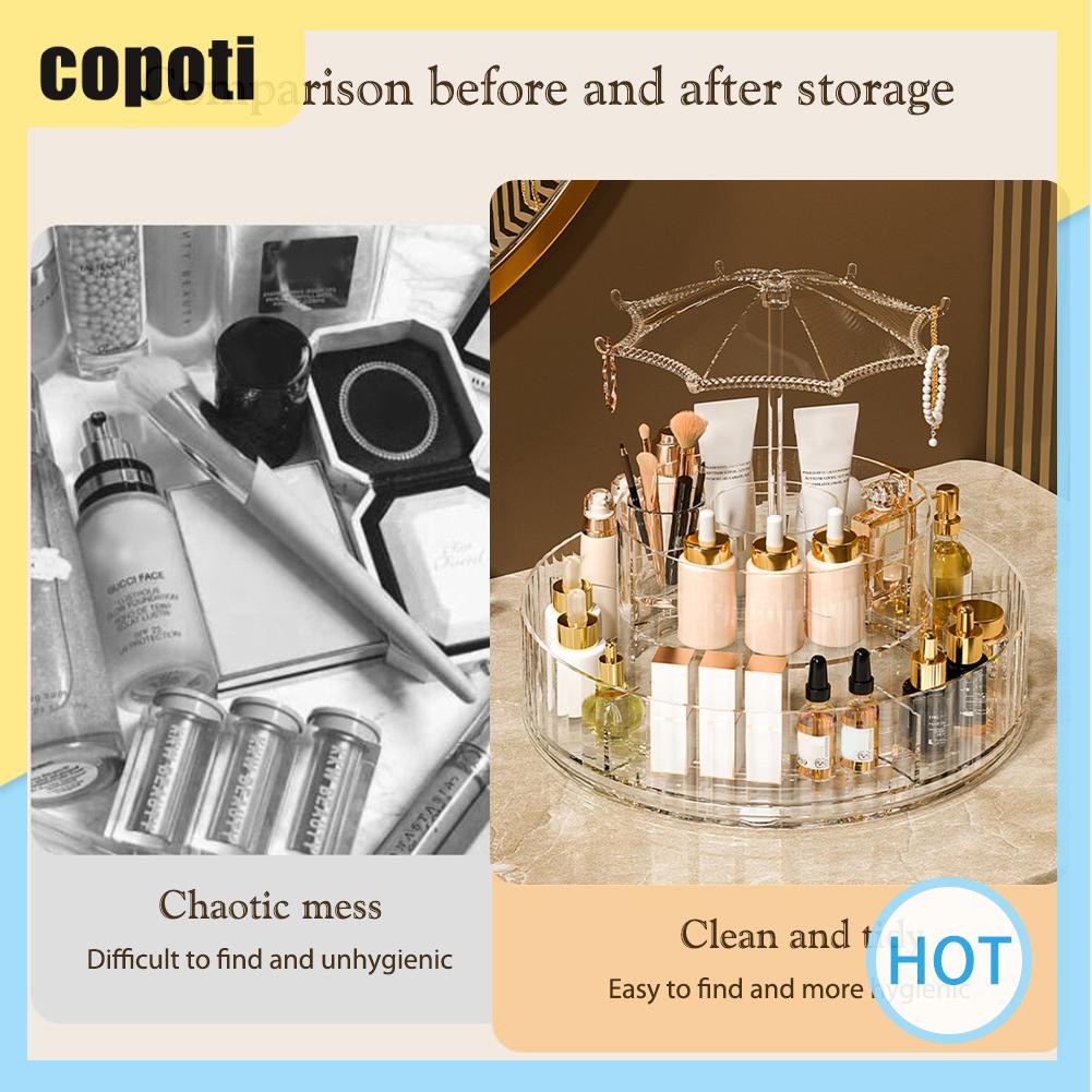 copoti-ชั้นวางเครื่องสําอางอะคริลิค-หมุนได้-360-องศา-2-ชั้น-สําหรับบ้าน