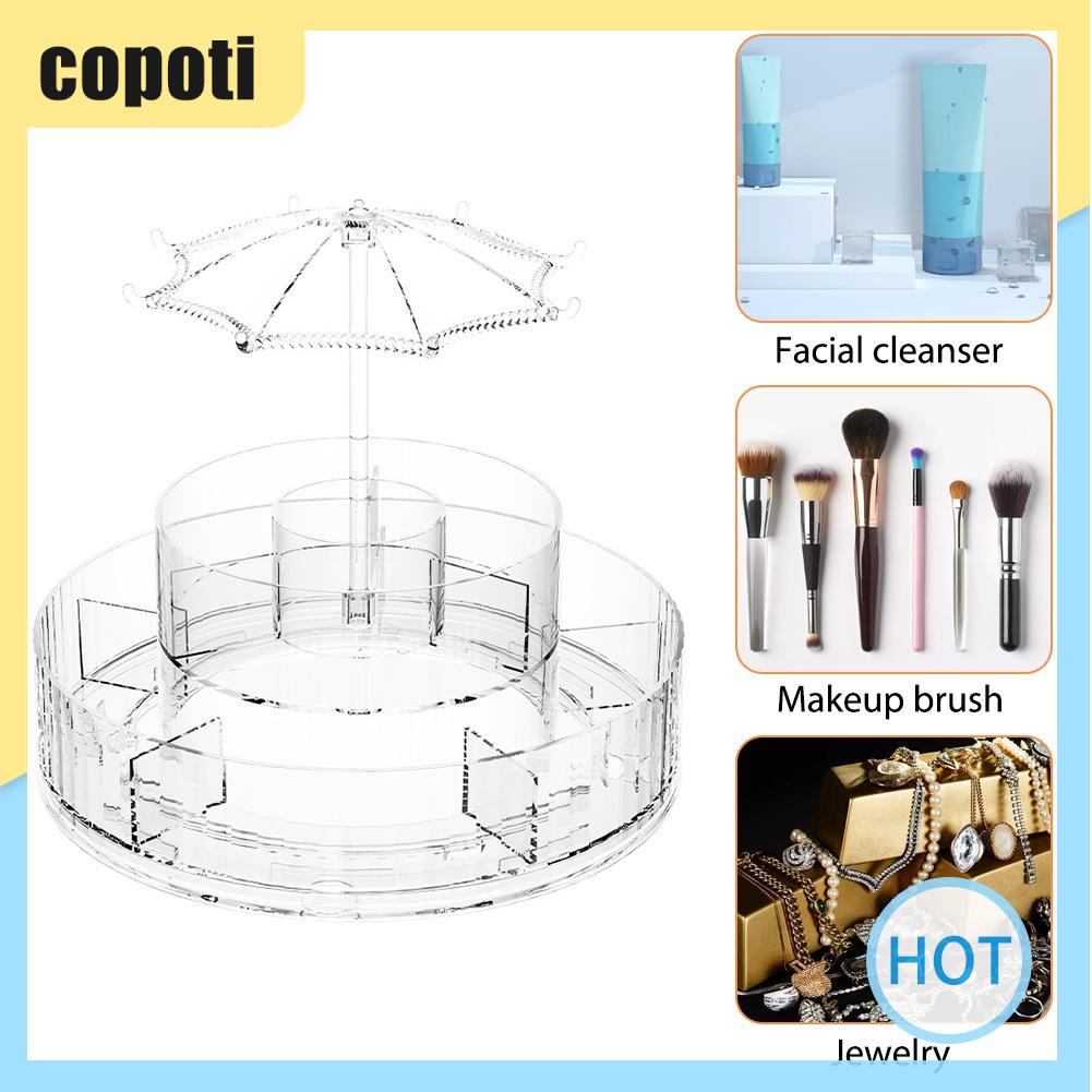 copoti-ชั้นวางเครื่องสําอางอะคริลิค-หมุนได้-360-องศา-2-ชั้น-สําหรับบ้าน