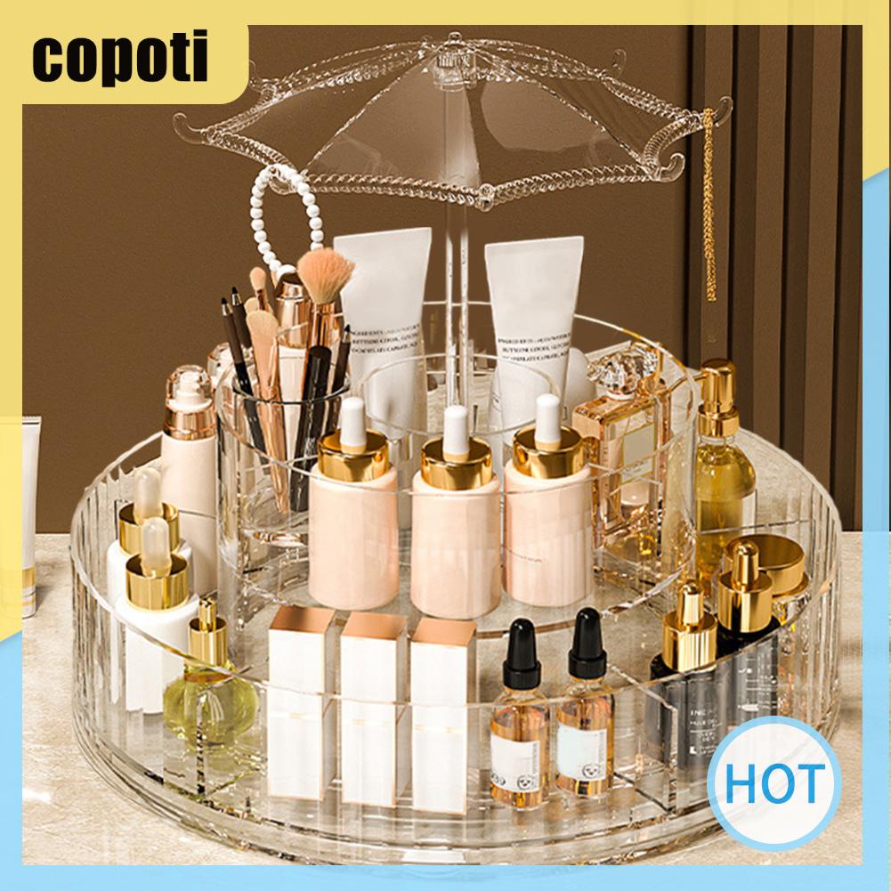 copoti-ชั้นวางเครื่องสําอางอะคริลิค-หมุนได้-360-องศา-2-ชั้น-สําหรับบ้าน