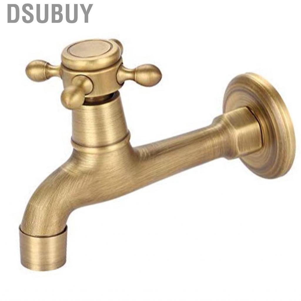 dsubuy-copper-sink-faucet-vintage-single-cold-water-tap-european-style-kitchen-mop-pool-faucet-with-extended-design