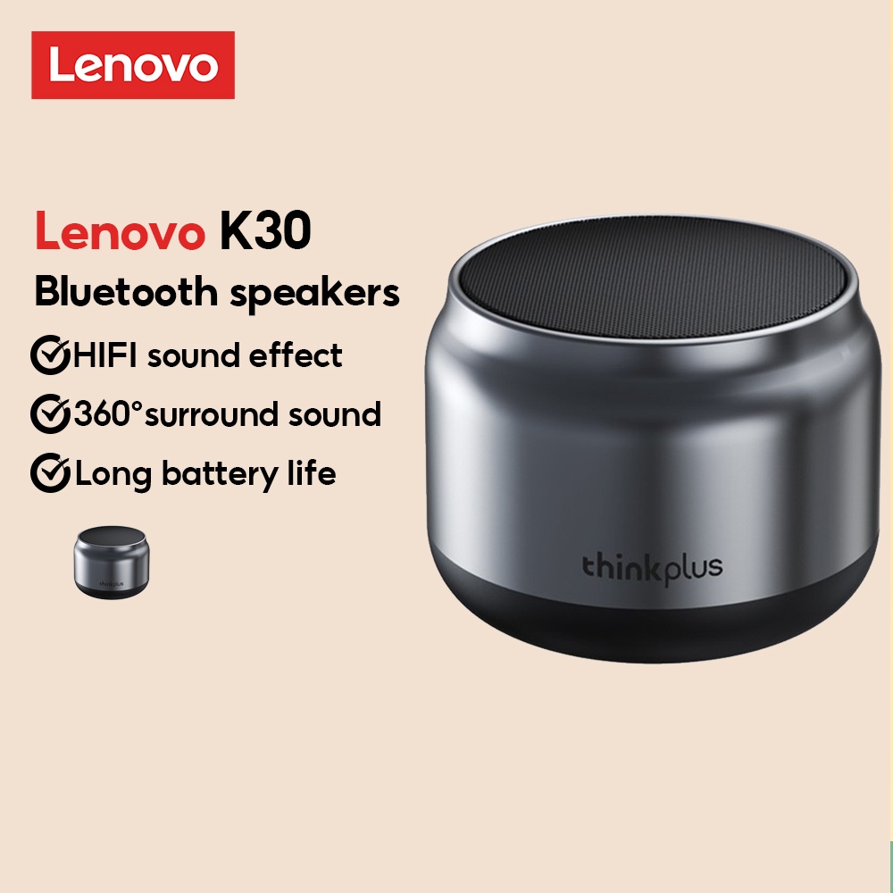 lenovo-k30-ลําโพงบลูทูธ-เสียงสเตอริโอ-hd-พร้อมแบตเตอรี่เบสยาว-สําหรับกลางแจ้ง