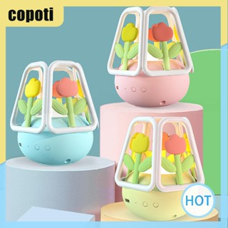 Copoti โคมไฟตั้งโต๊ะ รูปดอกทิวลิป สีสันสดใส สําหรับตกแต่งบ้าน