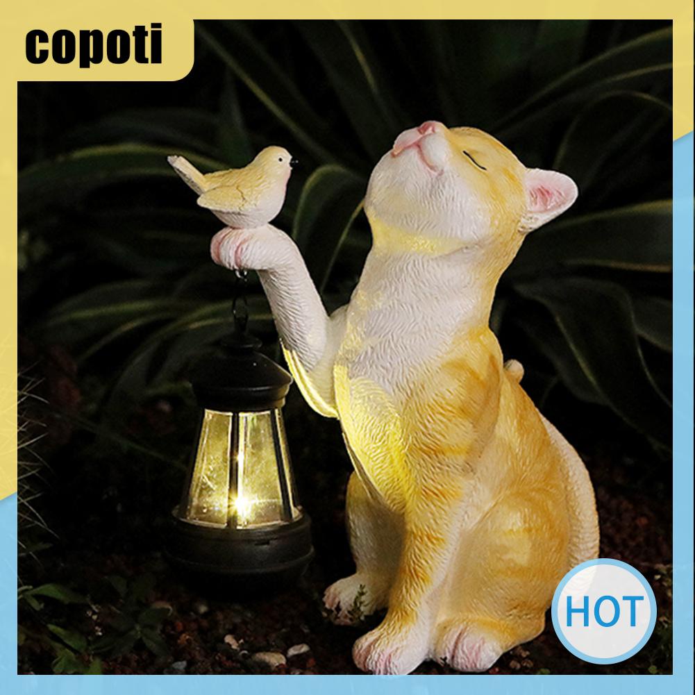 copoti-โคมไฟเรซิ่น-รูปปั้นแมวน่ารัก-พลังงานแสงอาทิตย์-สําหรับตกแต่งบ้าน-สวน-ระเบียง