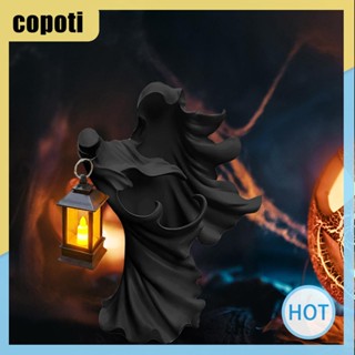 Copoti โคมไฟ รูปปั้นผีฮาโลวีน สําหรับปาร์ตี้ฮาโลวีน ในบ้าน นอกบ้าน บาร์