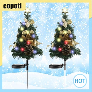 Copoti โคมไฟ LED พลังงานแสงอาทิตย์ 68 ซม. สําหรับตกแต่งบ้าน คริสต์มาส