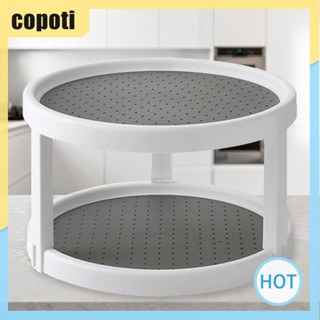 Copoti ชั้นวางเครื่องปรุง 2 ชั้น ประหยัดพื้นที่ สําหรับบ้าน ห้องครัว