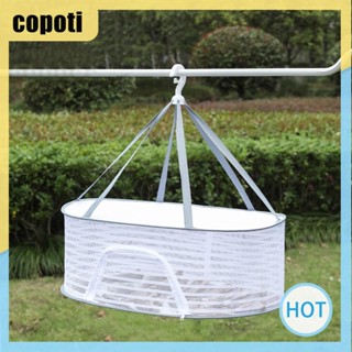 Copoti ตาข่ายตากแห้ง 4 ชั้น สําหรับตากปลา / ผัก / ผลไม้ / วัสดุยา (วัสดุทางการแพทย์) ตาข่ายตากแห้ง กันแมลงวัน พับได้ สําหรับบ้าน