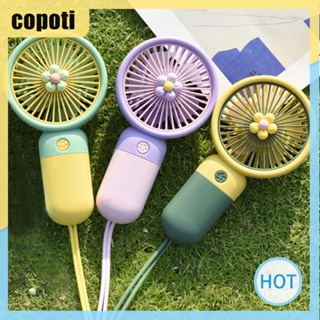 Copoti พัดลมระบายความร้อนตั้งโต๊ะ ดีไซน์น่ารัก สําหรับเด็กผู้หญิง และผู้ชาย ใช้ในบ้าน