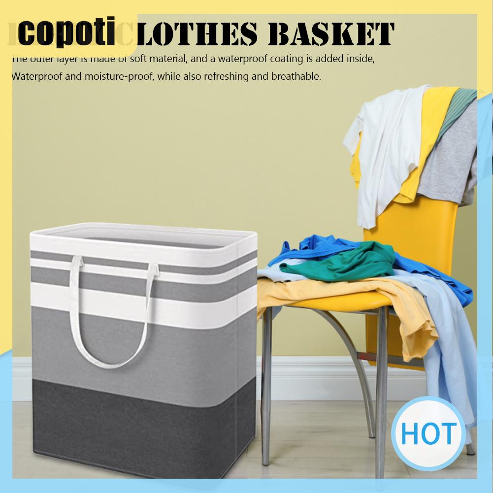 copoti-ถังเก็บเสื้อผ้า-100-ลิตร-พร้อมหูหิ้ว-พับได้-สําหรับบ้าน-ห้องนอน