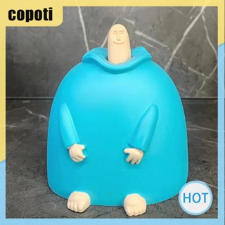 Copoti รูปปั้นเรซิ่น รูปหน้ายิ้ม สําหรับตกแต่งบ้าน