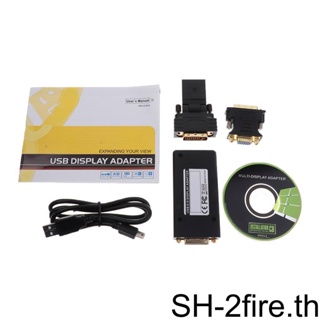 อะแดปเตอร์แปลงหน้าจอมอนิเตอร์ 1 2 3 5 USB 0 UGA เป็น DVI VGA HDMI อเนกประสงค์ และมีประสิทธิภาพ สําหรับ PC