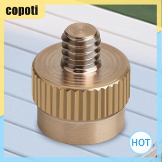 Copoti อะแดปเตอร์ถังแก๊สโพรเพน ทองแดง เกลียว 1/4 สําหรับบ้าน บาร์บีคิว