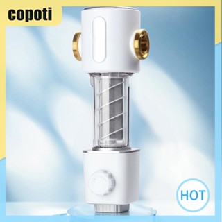 Copoti เครื่องกรองน้ํา ระบบกรองน้ําล่วงหน้า แบบหมุนลง สําหรับบ้าน