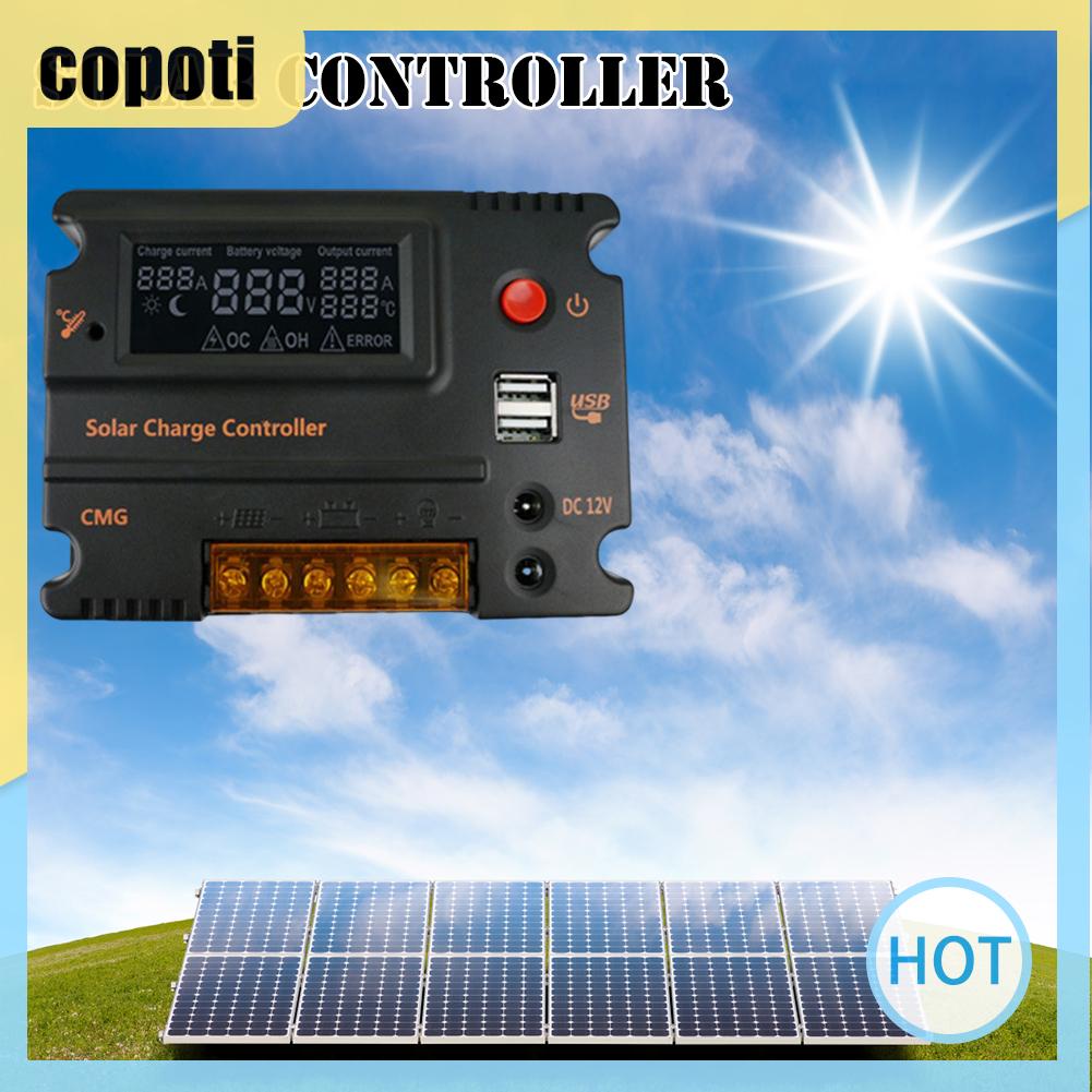 ตัวควบคุมการเก็บประจุพลังงานแสงอาทิตย์-copoti-10a-20a-dual-usb-จอแสดงผล-lcd-backlight-สําหรับบ้าน