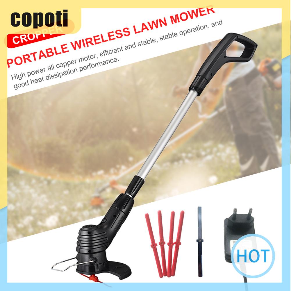 copoti-เครื่องตัดหญ้าไฟฟ้าไร้สาย-ขนาดเล็ก-สําหรับบ้าน-นอกบ้าน-ริมถนน
