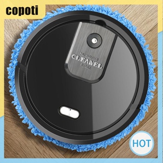 Copoti เครื่องกวาดไฟฟ้า 1500mAh ถูพื้น ทําความสะอาด ความชื้น สเปรย์ เสียงเบา สําหรับบ้าน