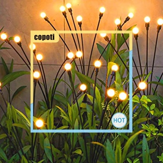 Copoti โคมไฟ Led 8 ดวง พลังงานแสงอาทิตย์ รูปหิ่งห้อย สําหรับตกแต่งบ้าน สวน ปาร์ตี้