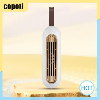 Copoti เครื่องฟอกอากาศ ดับกลิ่น แบบพกพา ชาร์จ USB สําหรับตู้เสื้อผ้า รถยนต์ บ้าน