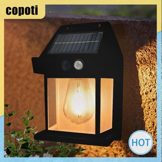 Copoti โคมไฟ LED พลังงานแสงอาทิตย์ IP65 กันน้ํา สําหรับบ้าน สวน วิลล่า กลางแจ้ง