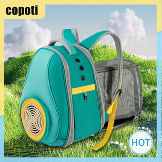 กระเป๋าเป้สะพายหลัง COPOTI ระบายอากาศได้ดี สวมใส่สบาย เหมาะกับการเดินทางกลางแจ้ง สําหรับสัตว์เลี้ยง แมว