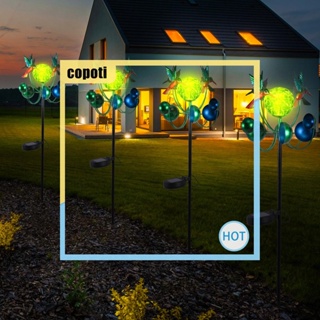 Copoti โคมไฟพลังงานแสงอาทิตย์ รูปกังหันลม 3D หลากสี สําหรับตกแต่งบ้าน สนามหญ้า