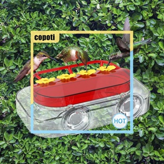 Copoti อุปกรณ์ให้อาหารนกฮัมมิ่งเบิร์ด พร้อมจุกสุญญากาศ สําหรับบ้าน และสวน