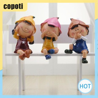 Copoti รูปปั้นเรซิ่น รูปตุ๊กตา ขนาดเล็ก น่ารัก สร้างสรรค์ ของขวัญวันครบรอบแต่งงาน สําหรับตกแต่งบ้าน