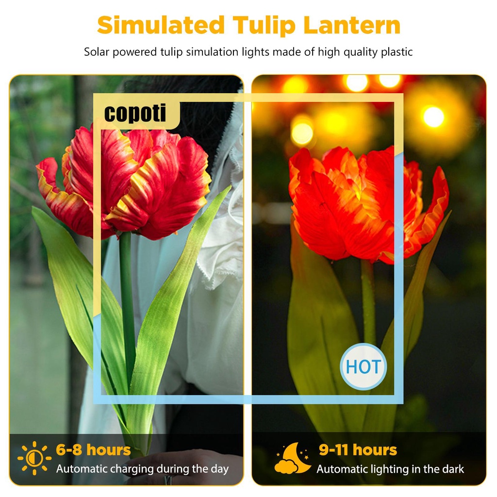 copoti-โคมไฟพลังงานแสงอาทิตย์-รูปดอกทิวลิป-ip65-600mah-สําหรับตกแต่งบ้าน-สวน-วันหยุด-2-ชิ้น