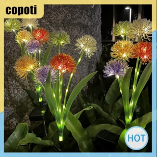 Copoti โคมไฟ พลังงานแสงอาทิตย์ 5 หัว สวิตช์อัตโนมัติ สําหรับตกแต่งบ้าน สวน