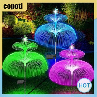 Copoti โคมไฟ LED อัตโนมัติ สวิตช์แมงกะพรุน สวน โคมไฟตกแต่งสนามหญ้า สําหรับบ้าน