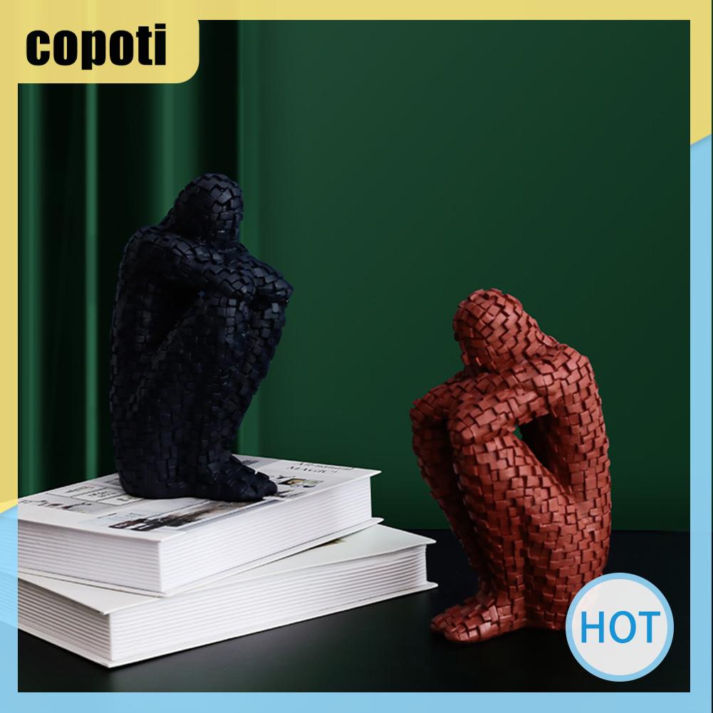 copoti-ชั้นวางหนังสือเรซิ่น-รูปปั้นตัวละคร-สําหรับตกแต่งบ้าน