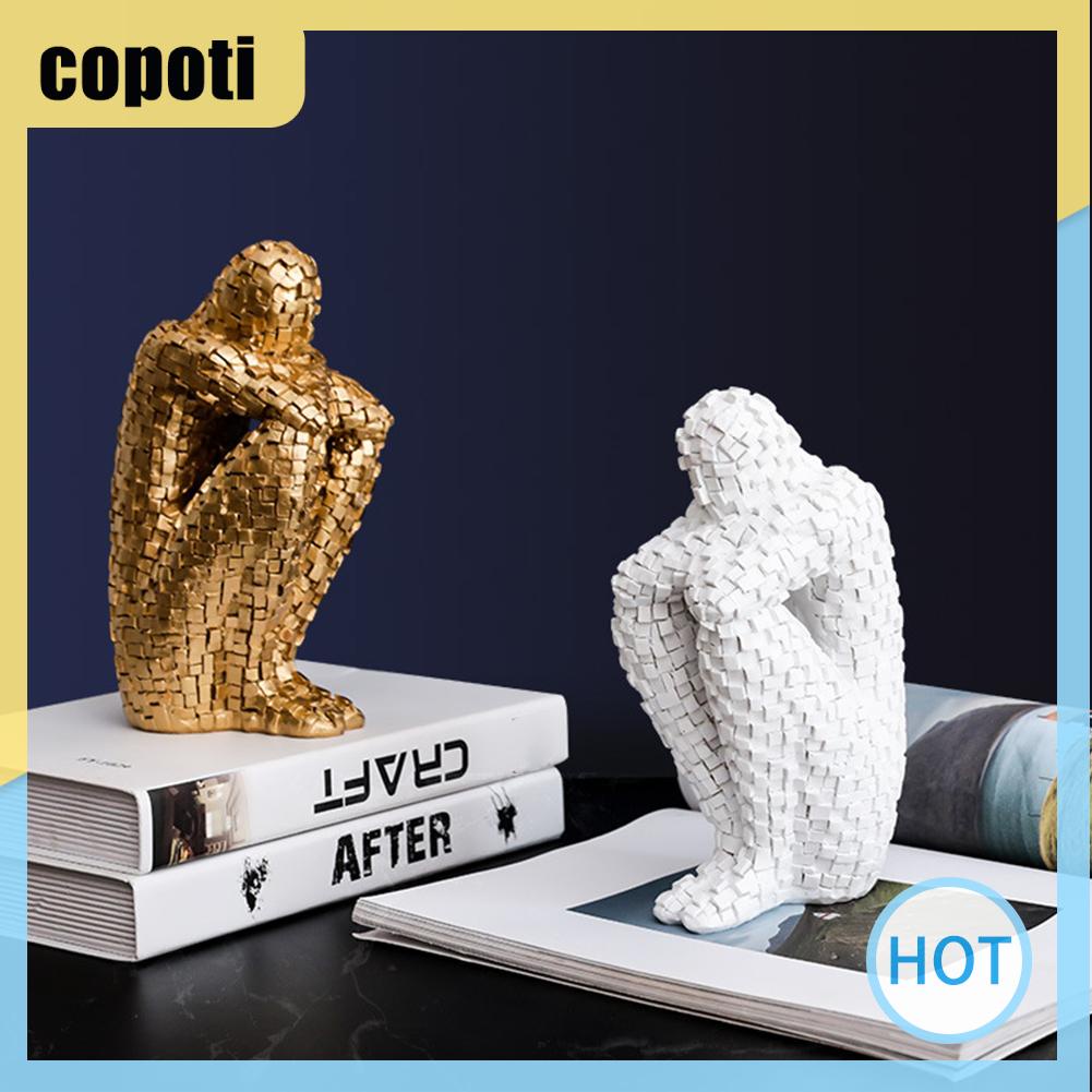 copoti-ชั้นวางหนังสือเรซิ่น-รูปปั้นตัวละคร-สําหรับตกแต่งบ้าน