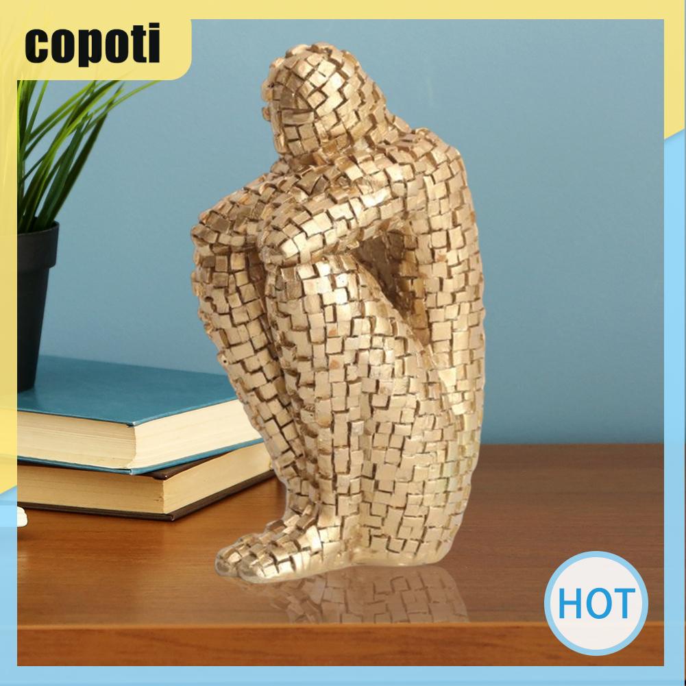 copoti-ชั้นวางหนังสือเรซิ่น-รูปปั้นตัวละคร-สําหรับตกแต่งบ้าน