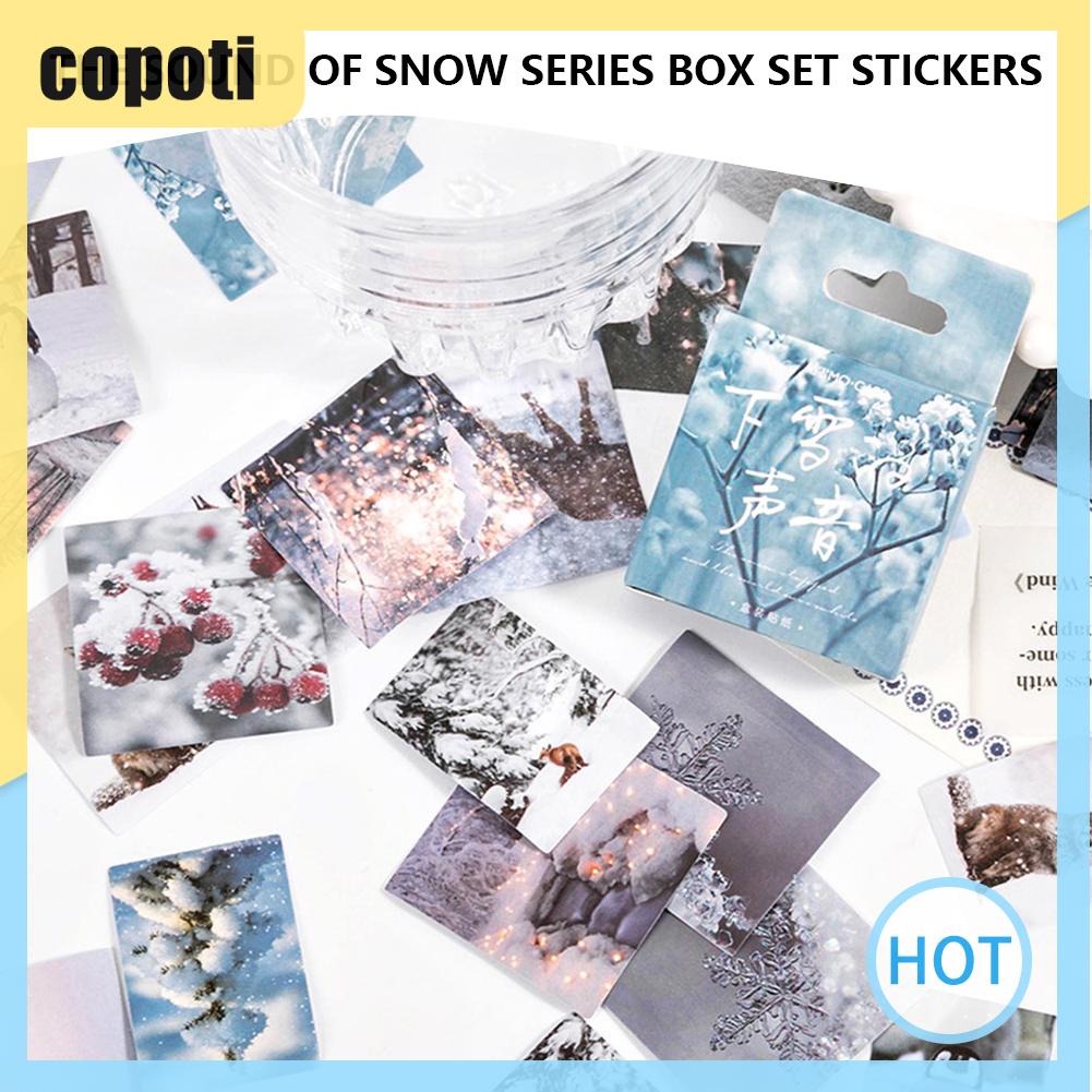 copoti-สติกเกอร์-ลายทิวทัศน์-ฤดูหนาว-สร้างสรรค์-46-ชิ้น-สําหรับตกแต่งบ้าน-สมุดภาพ-อัลบั้มภาพ-diy